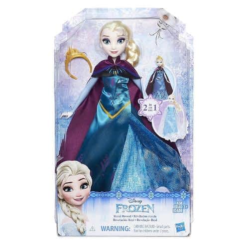 Milestone swan Undo Disney Frozen – Papusa Elsa cu Rochita 2 in 1 – Pagina Copiilor